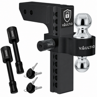VAULTIQ HitchFlex Pro — Heavy-Duty Adjustable Drop Hitch